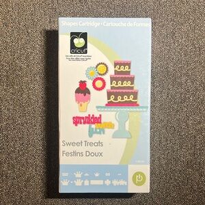 Cricut Sweet Treats Cartridge.